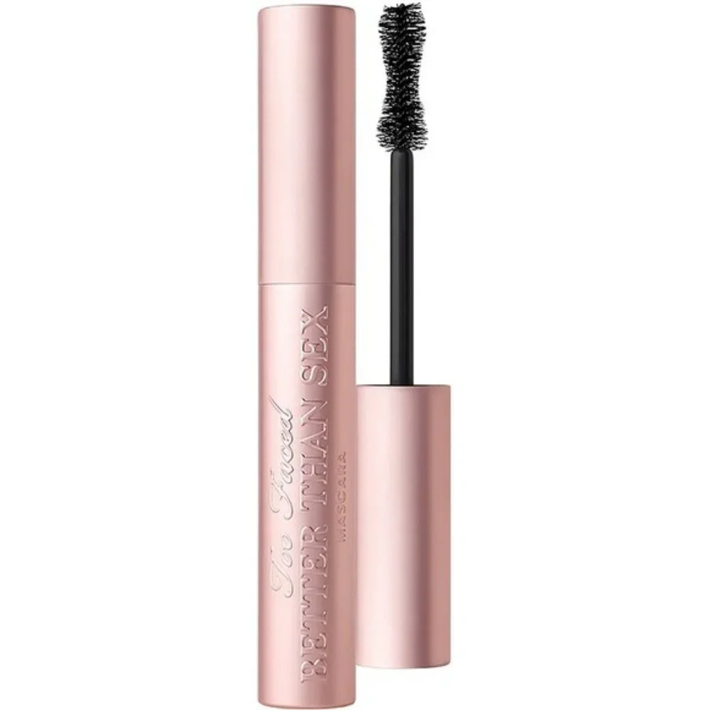 Too Faced Cosmetics Better Than Sex Mascara NWT in Black FULL SZ